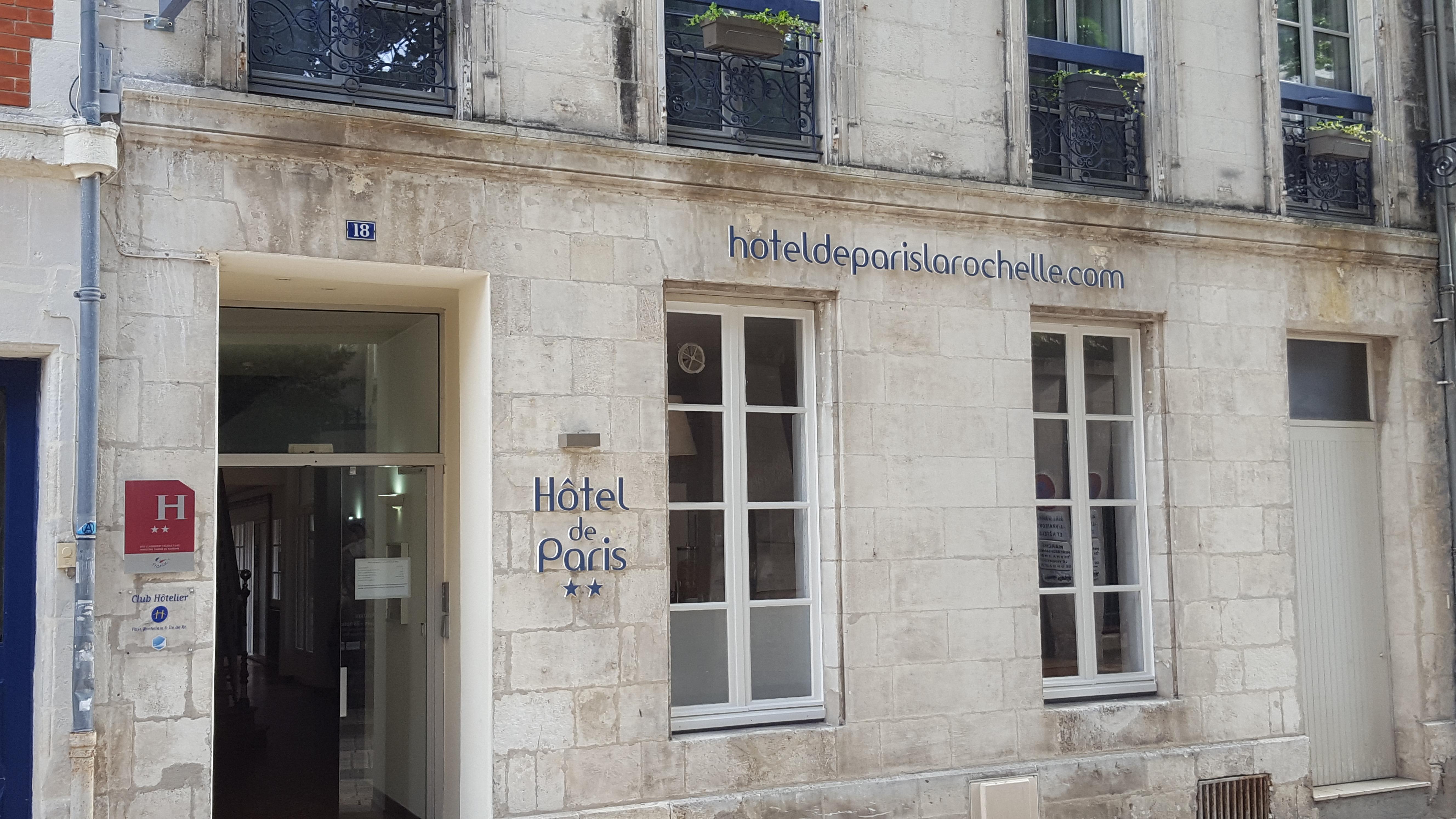 Hotel De Paris La Rochelle  Eksteriør bilde